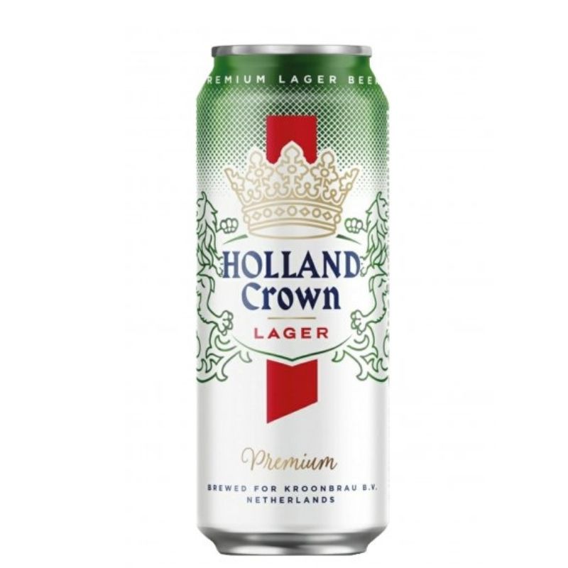 Пиво Holland Crown 0,5л PremLager4,8%