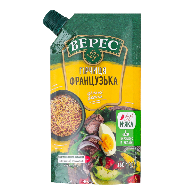 Гірчиця Верес 130г Французька д/п