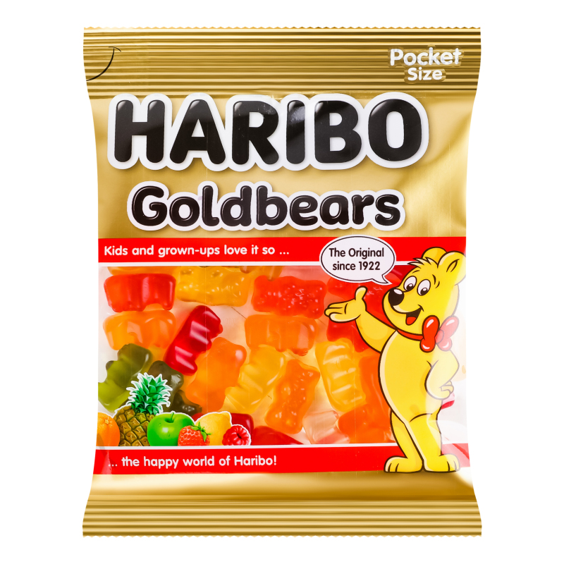 Цукерки Haribo 80г Золоті ведмеді