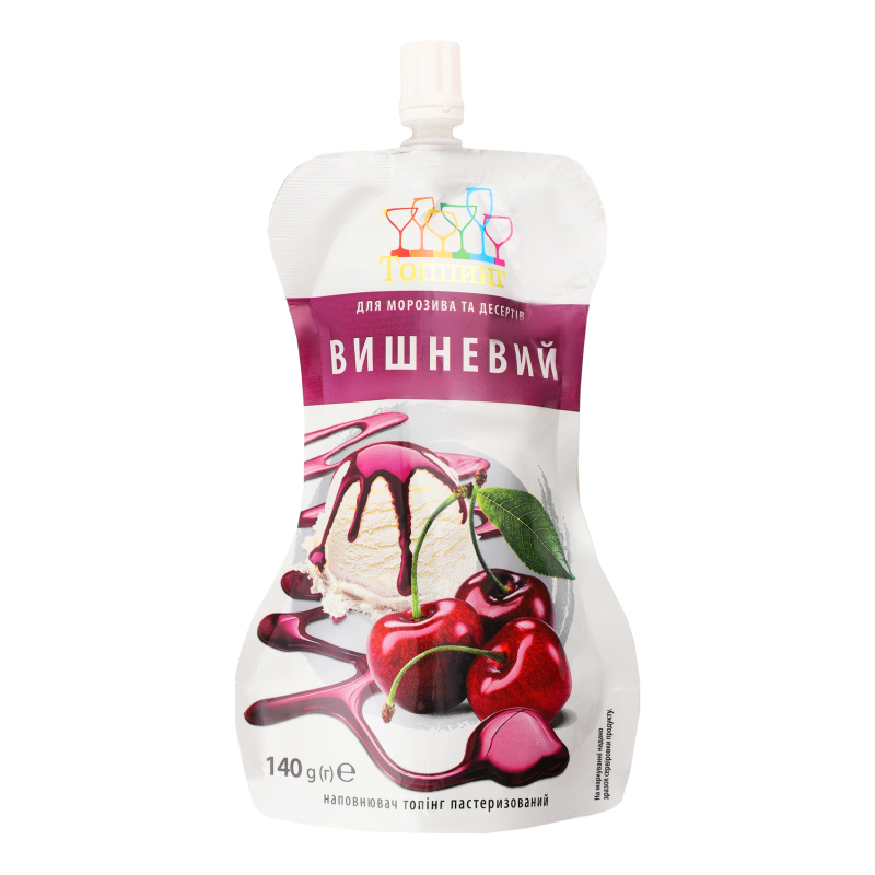 Наповнювач Топпінг 140г Вишневий
