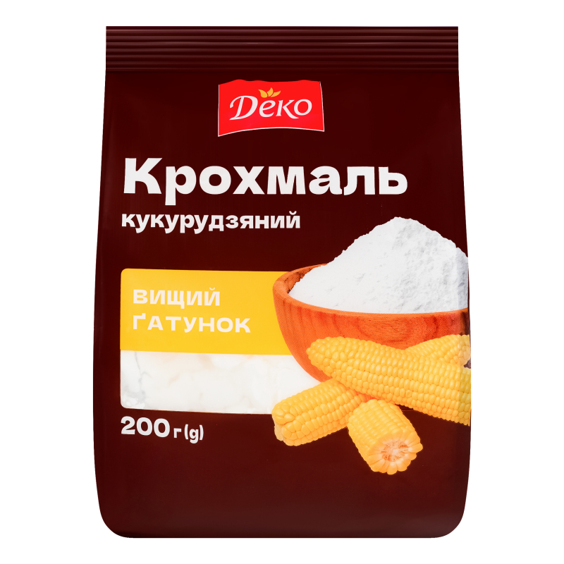 Крохмаль Деко 200г Кукурудзяний