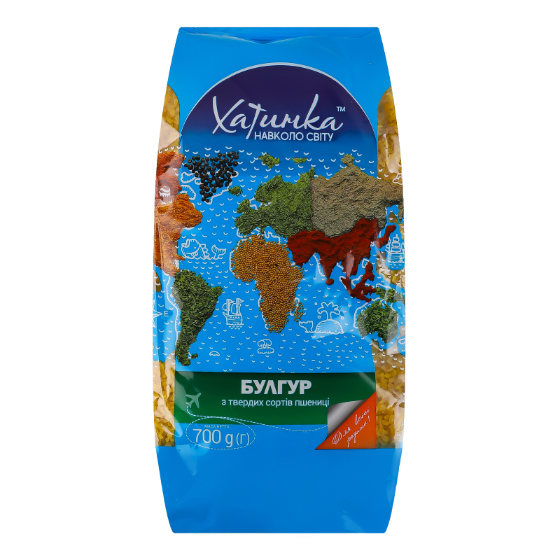 Крупа Хатинка 700г Булгур