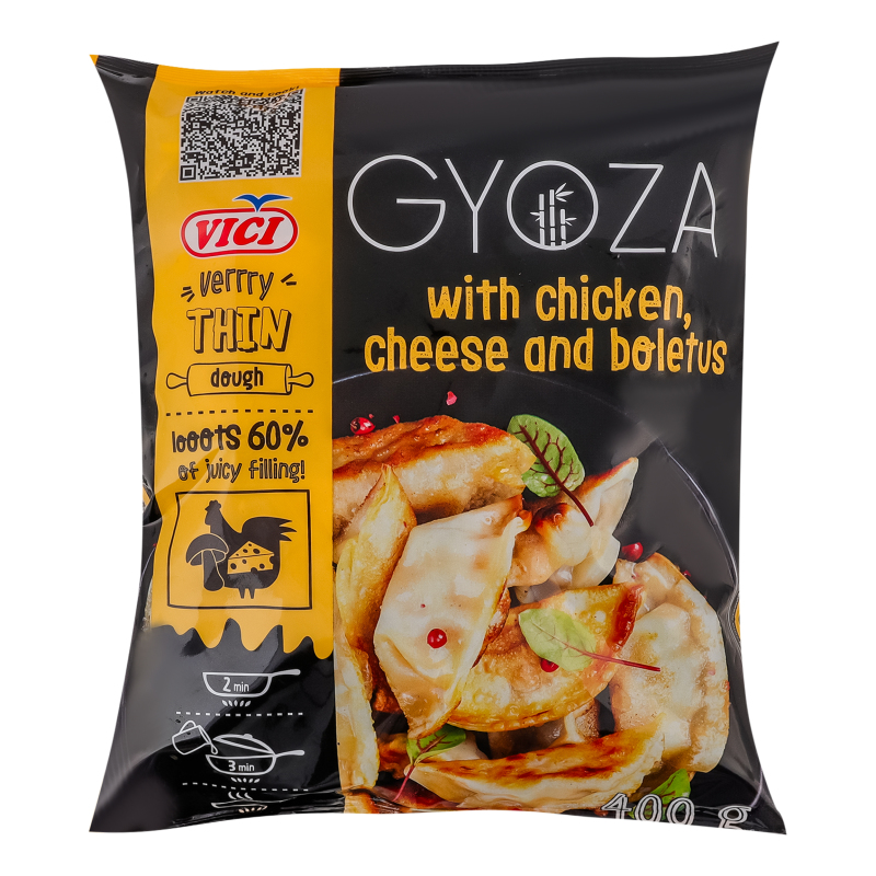 Пельмені VICI 400г Модні курка/сир/гриби