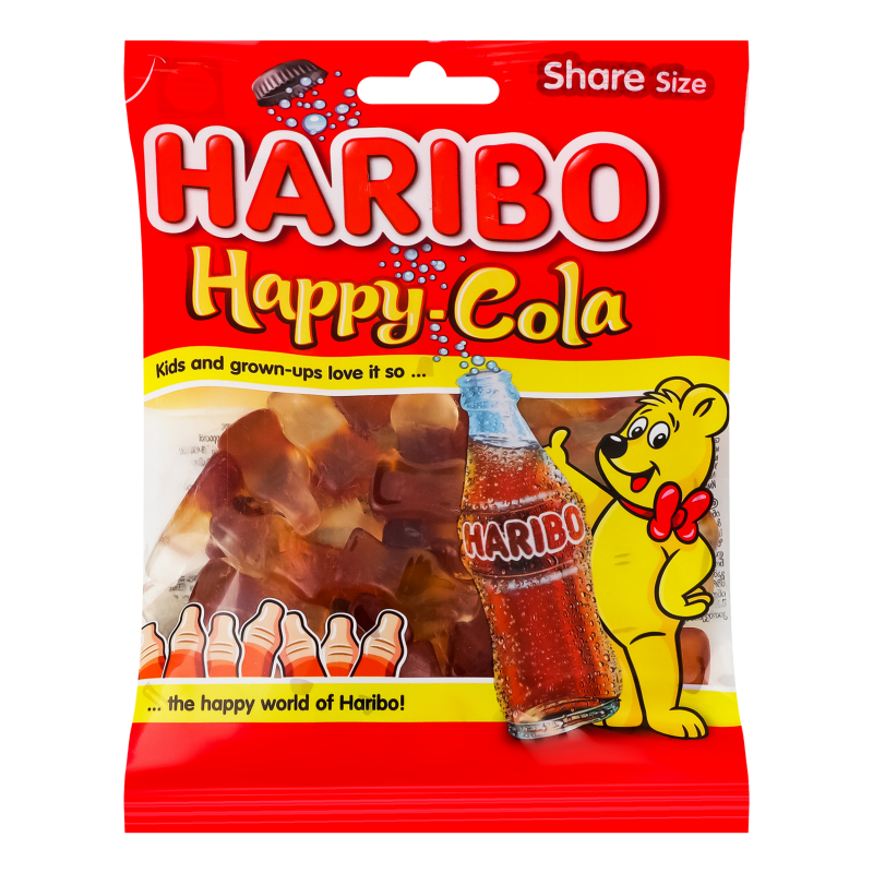 Цукерки Haribo 150г Кола