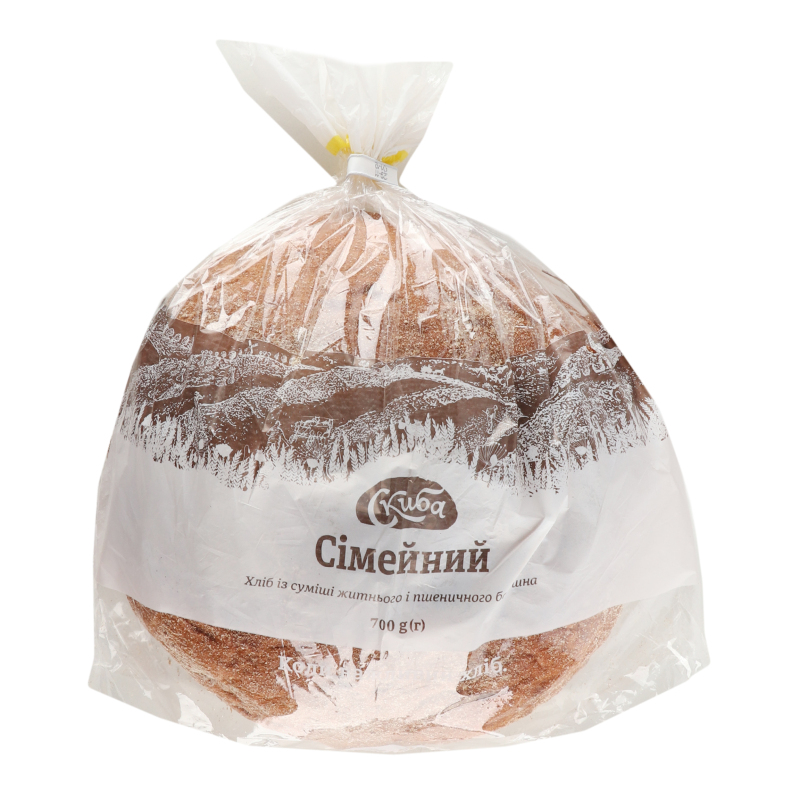 Хліб Скиба 700г Сімейний жит-пш уп