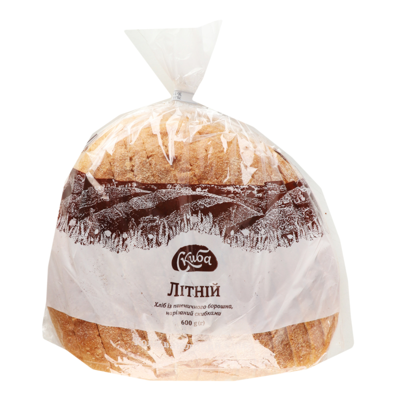 Хліб Скиба 600г Літній уп