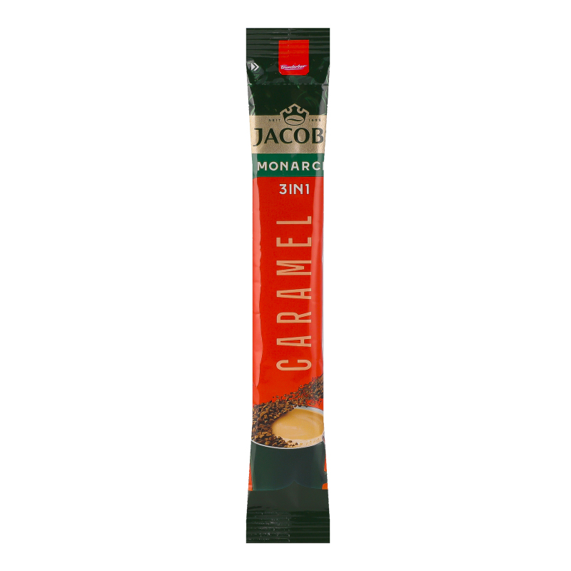 Напій кавовий Jacobs 3в1 15г Карамель