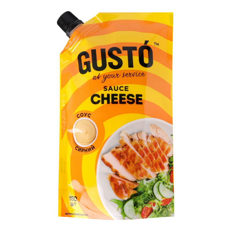 Соус Gusto 180г Сирний д/п