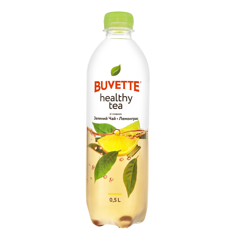 Напій Buvette 0,5л Heal Tea зел чаю лем