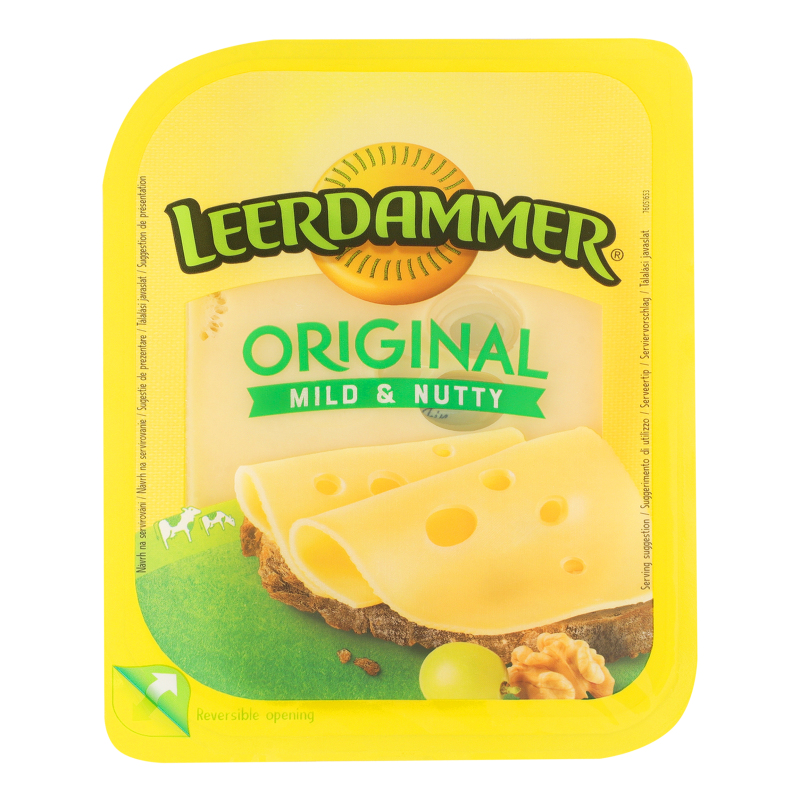 Сир Leerdammer тв 45% 100г Оригінальний