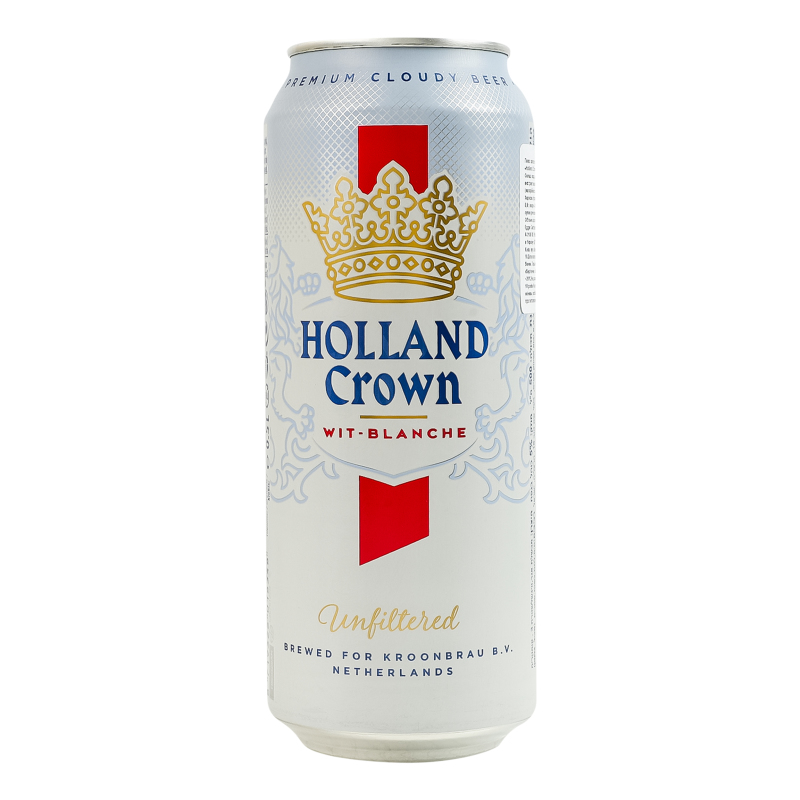 Пиво HollandCrown0,5л Wit Blanche 5%