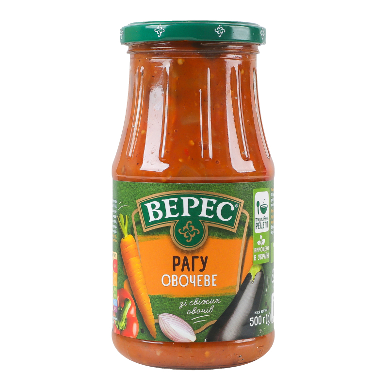Рагу Верес 500г Овочеве с/б
