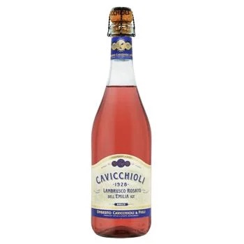 Вино ігр Cavicchioli 0,75л LambrRos 7,5%
