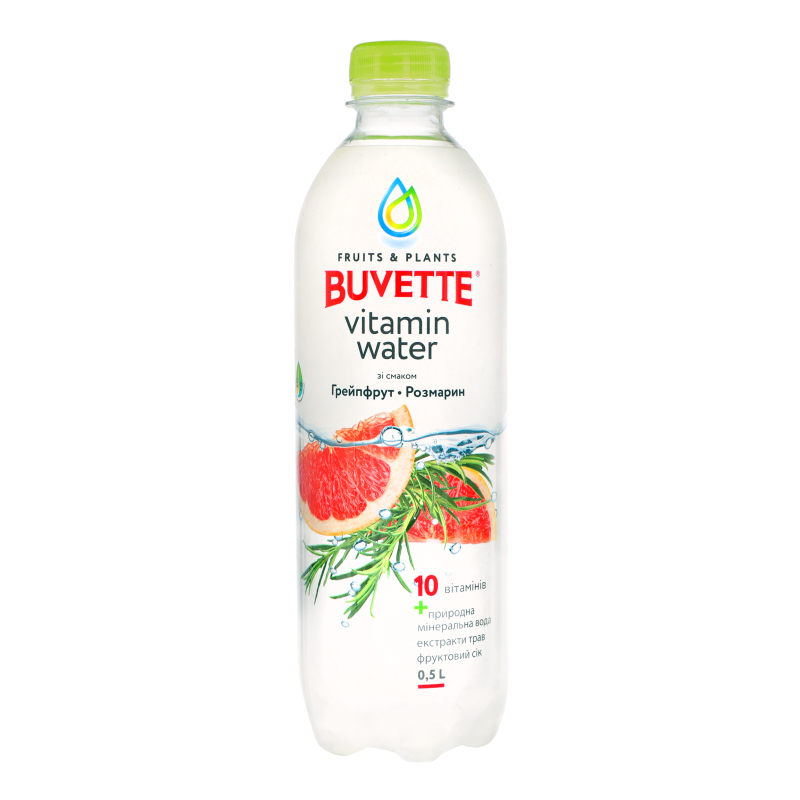 Напій Buvette 0,5л Грейпфрут-розмарин