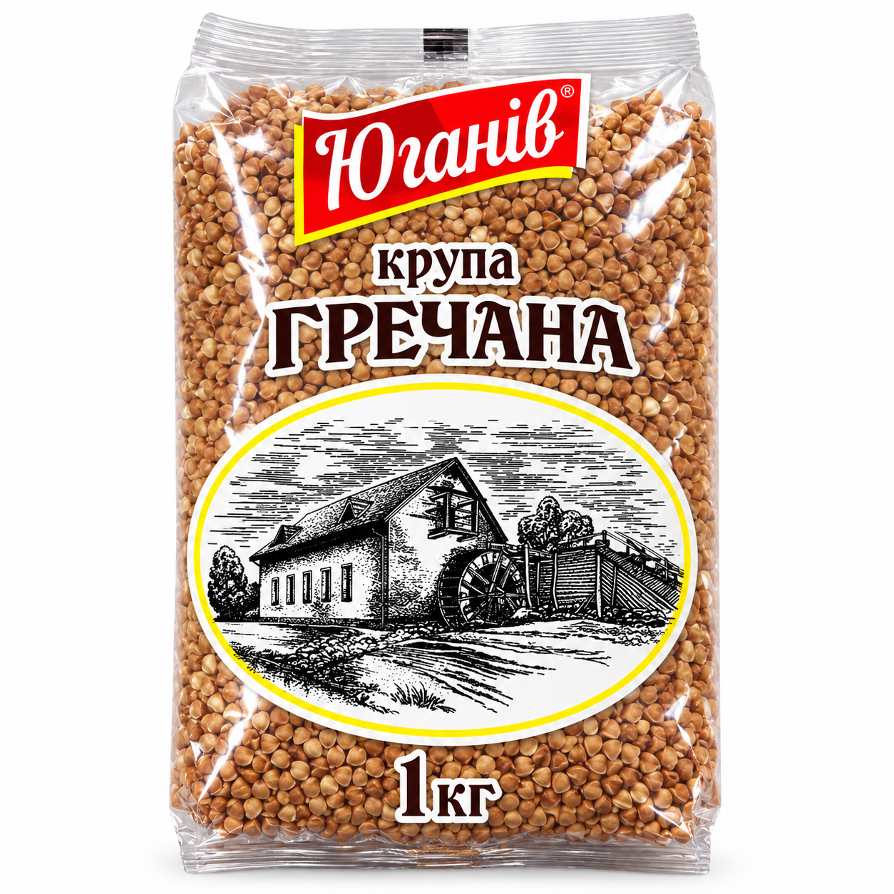 Крупа Юганів 1кг Гречана