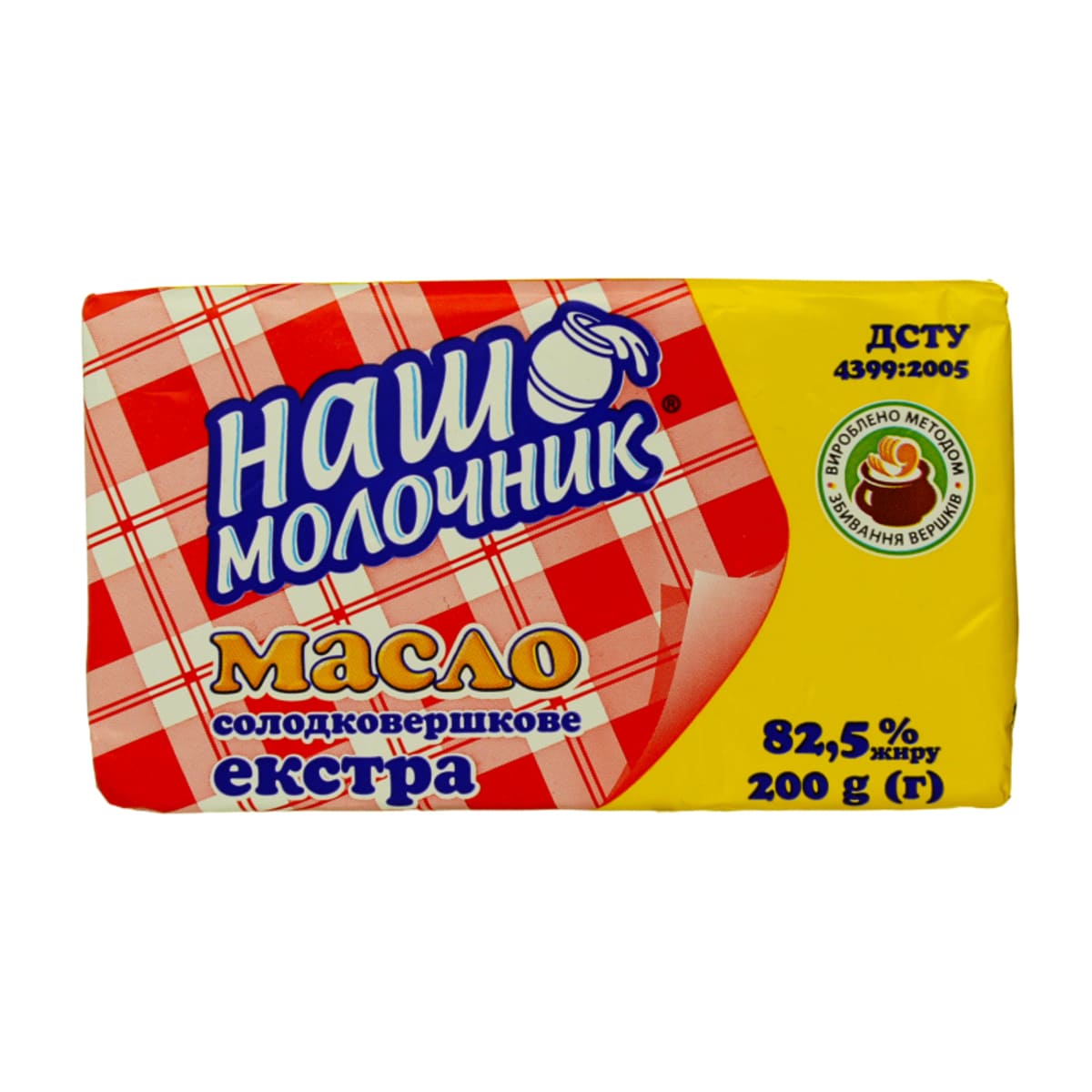 Масло НашМолочник 82,5% 180г