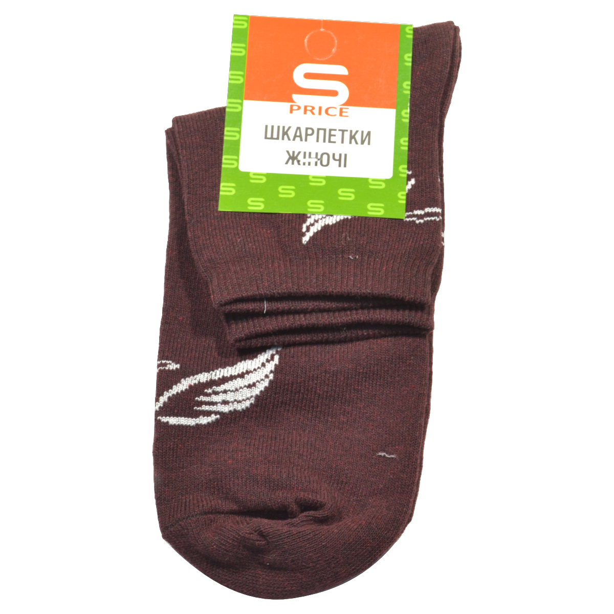Шкарпетки S-Price жін 11В20-2 р23 асорт