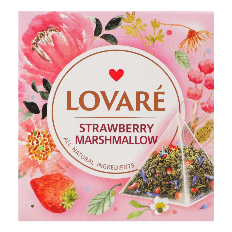 Чай Lovare 15шт*2г Strawberry Marshmallo