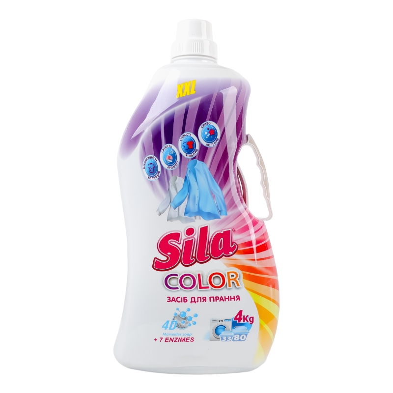 Засіб для прання Sila 4л Color