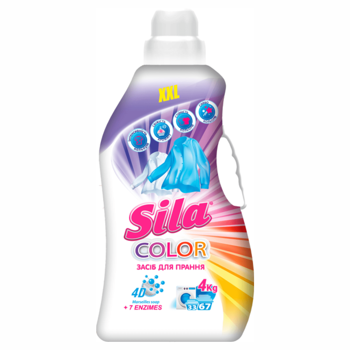 Засіб для прання Sila 4л Color