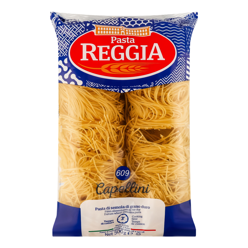 Макарони Reggia 500г Capellini №609