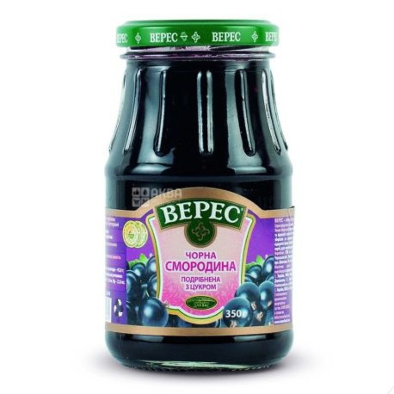 Джем Верес 350г Чорна смородина с/б