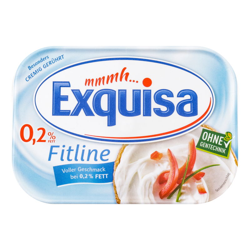 Сир Exquisa 0,2% 200г вершковий фітлайн