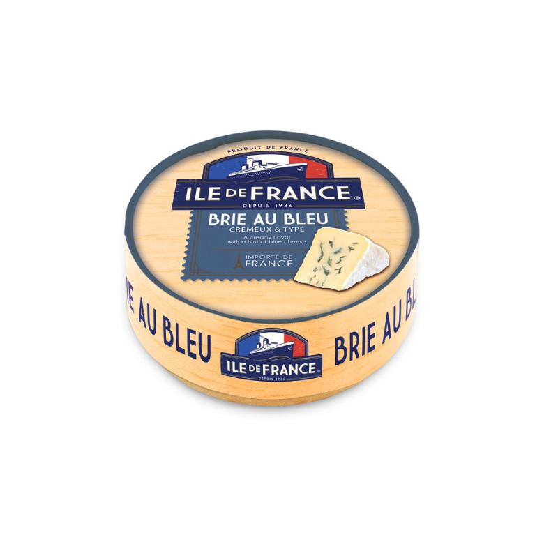 Сир Іль де Франс 125г Брі з синьою плісн