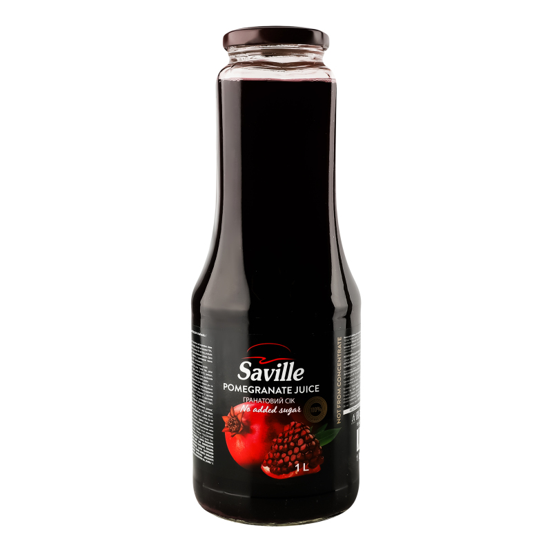 Сік Saville 1л Гранатовий с/б