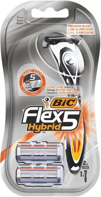 Станок BIC 1шт Flex 5 Hybrid+2 касети