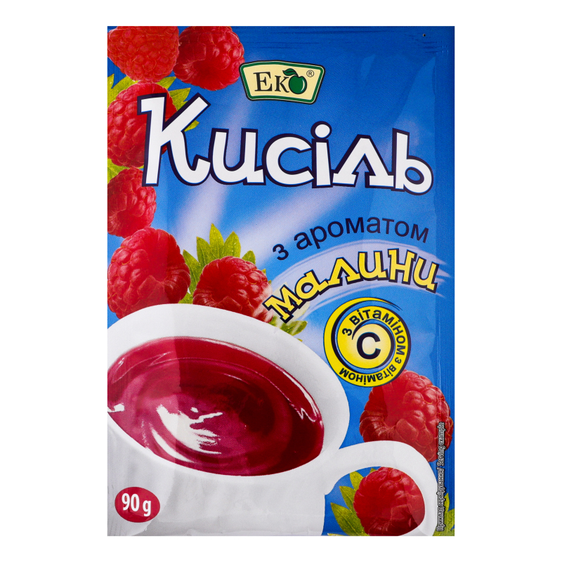 Кисіль Еко 90г малина
