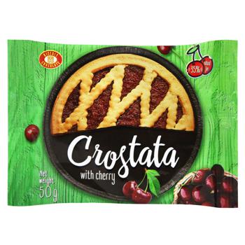 Пиріг ХБФ 50г Crostata пісочний вишн дже