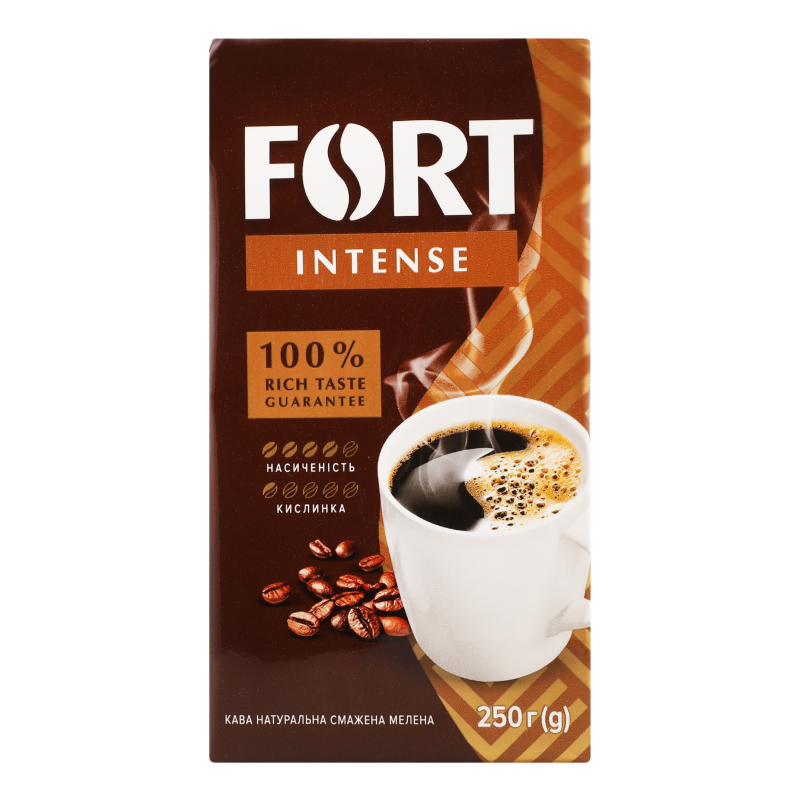 Кава Fort 250г Традиційна мелена