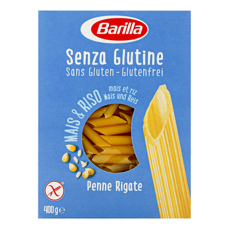 Макарони Barilla 400г PenneRigate б/глют
