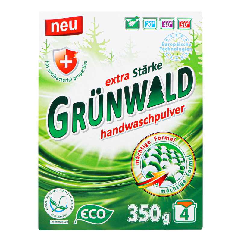 Пр.порош Grunwald 350г ручн Гірська свіж