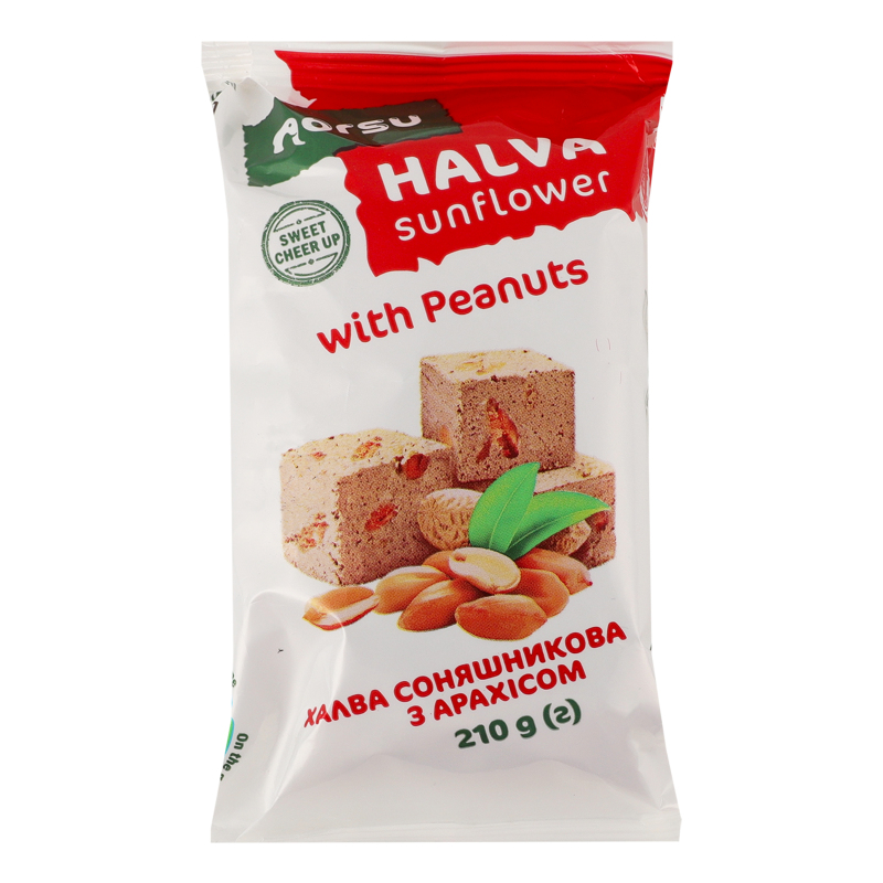 Халва Norsu 210г Соняшникова з арахісом