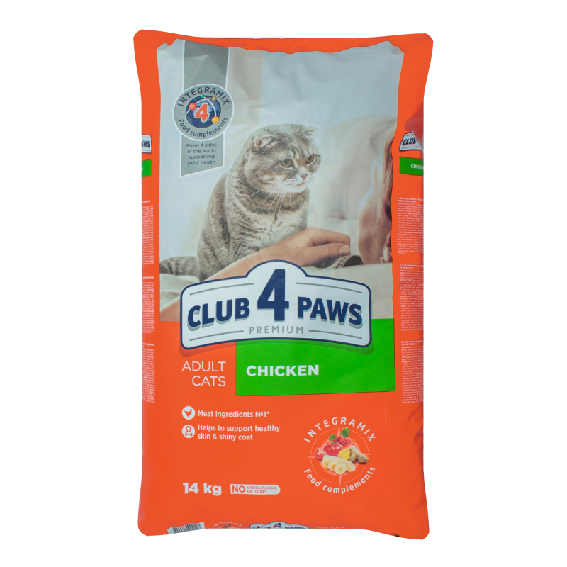 Корм Клуб 4 Лапи дк сух Курка