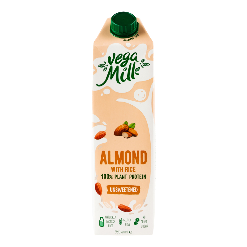 Напій Vega Milk 0,95л Рисово мигдальний