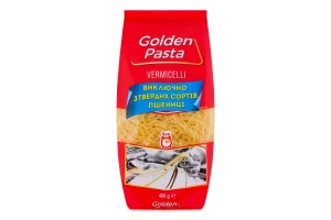 Макарони Golden Pasta 400г Вермішель