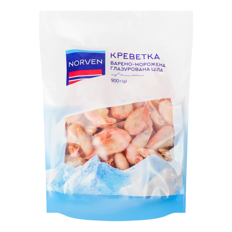 Морепрод Norven в/м 900гКреветки 70-90
