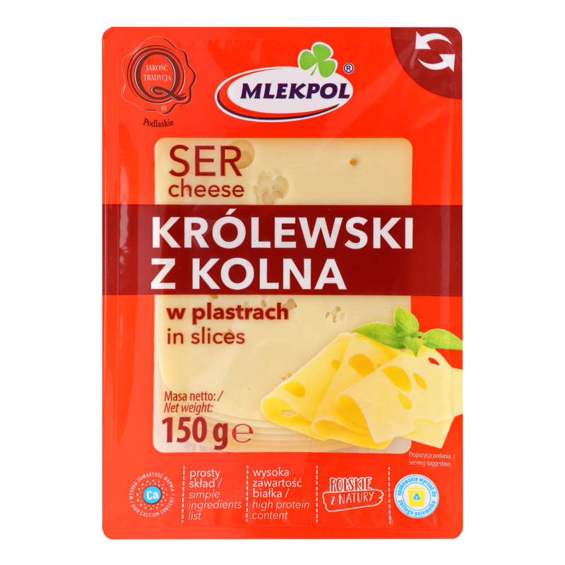 Сир Mlekpol тв 150г Krolewski z Kolna