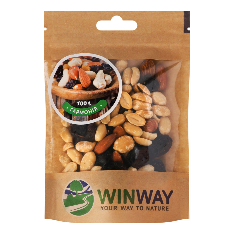Горіхова суміш Winway 100г Гармонія