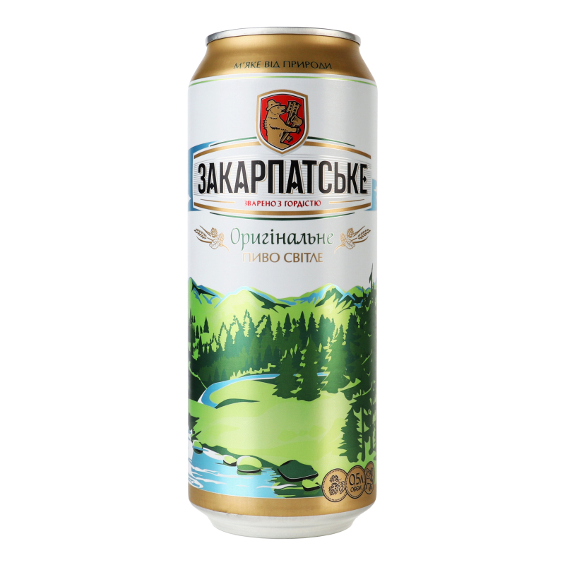 Пиво ПриватнаБроварня 0,5л Закарп4,4% жб