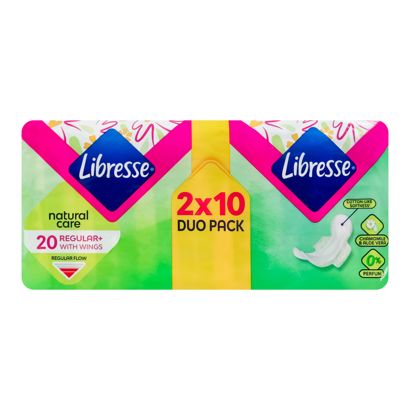 Прокладки Libresse 20шт Natural Care Nor