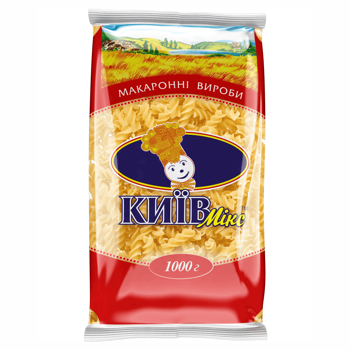Макарони Київ Мікс 1кг Спіралька