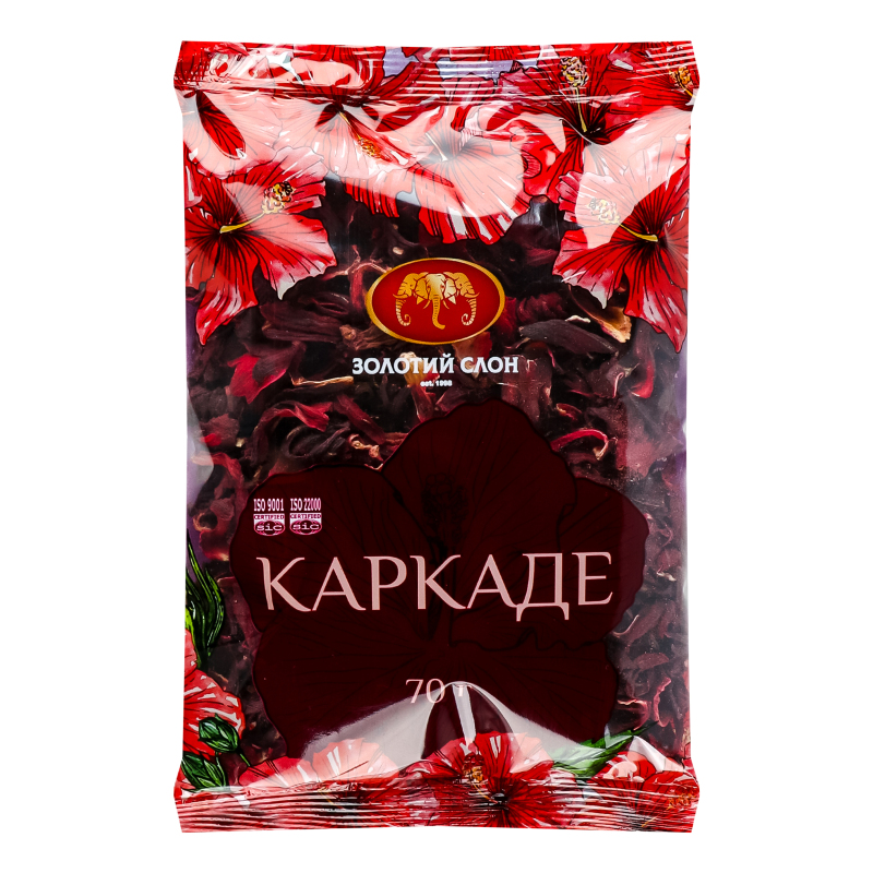 Чай Золотий Слон 70г Каркаде