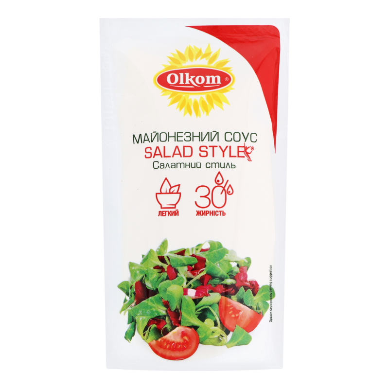 Майонезний соус Olkom 30% 150г салатний