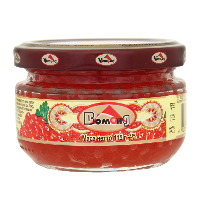 Ікра Вомонд 115г білкова червона