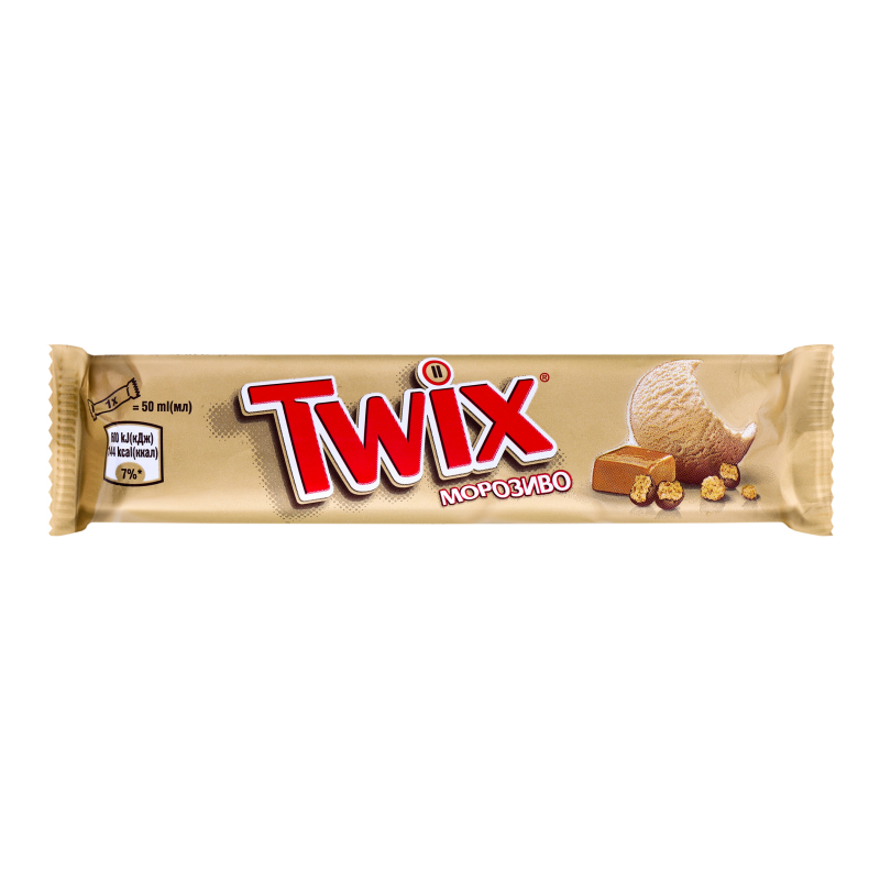 Морозиво Twix бат 40г Ice Cream молочне