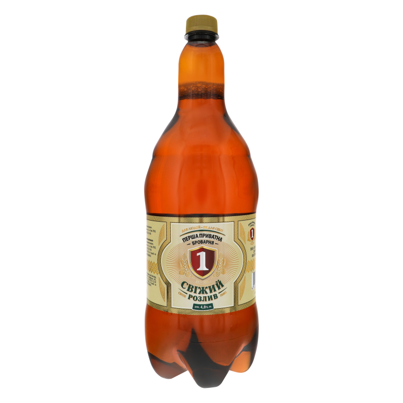 Пиво ПриватБровар 1,8л Свіжий розлив4,8%
